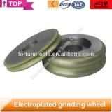 Electroplated diamond edging wheel