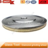 Metal bond edging diamond wheel for optical