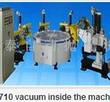C - 710 vacuum inside the machine
