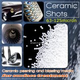 CB125 Ceramic Shot Blasting Media ,Blasting Abrasives,Ceramic shot Beads - 0.125mm,finishing media