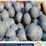 High hardness 20mm-100mm forged grinding media steel ball