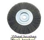 Wheel brushes