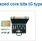 Brazed core bits (G type)