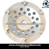 Arrow Segment Concrete Turbo Grinding Cup Wheel for Floor Grinders 057