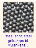 peening steel shot, steel grit(skype id: viviankaitai )