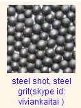 peening steel shot, steel grit(skype id: viviankaitai )