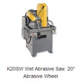 K20SW Wet Abrasive Saw, 20″ Abrasive Wheel