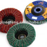 Non-woven Flap Disc with Fiberglass Backing