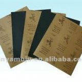 dry abrasive sand paper sheet