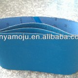 Zirconia coated abrasive belts
