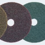 Fibre discs-non woven