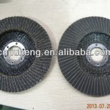 Silicon carbide flap disc for removing edges