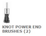 KNOT POWER END BRUSHES (2)