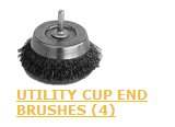 UTILITY CUP END BRUSHES