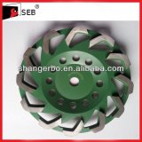 L segment diamond grinding Cup wheel