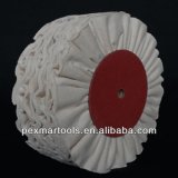BIAS CLOTH PLASTIC BORE BUFF (BCP) Suitable for all metal and non-metal surface polishing