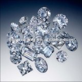 White monocrystal synthetic diamond