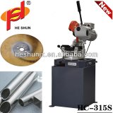 Manual tube cutting machine with rebar/profile