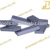 Marble segment for cutting kinds of marble