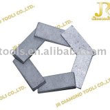 Diamond gang saw segment for cutting kinds of marble