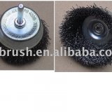Non-Abrasive Products  Cup brushes-crimped wire with shank