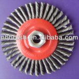 SINGLE SECTION TWISTED WIRE STRINGER BEAD BRUSH