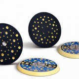 Multi-Hole Dual Action Backing Pads for Dust-Free Sanding