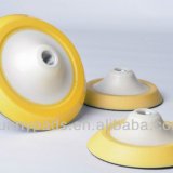 Backing Pad Yellow PUR molded for Rotary Polisher