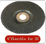 4"flexible grinding wheel