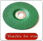 4"flexible grinding wheel  for stone