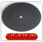 Resin Grinding wheel  12",14",16"for carbon steell