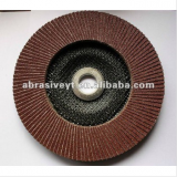 Aluminum oxide velcro sanding discs