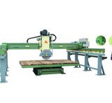 Four-guide-pillar infrared ray bridge type automatic cutting machine