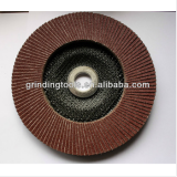 Aluminum Oxide Abrasive Cloth Flap Discs with Fiberglass Backing