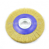 125mm Machinery Circular Brush with High Tensile Carbon Steel Wire