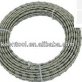 Diamond wire saw for granite and marble block dres
