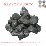 SIC Manufacturer 98.5% Purity Black Silicon Carbide ,price quality silicon carbide crucible