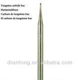 1/2 HP 3/32" Shank Round Shaped Dental Tungsten Carbide Burs Carbide End Mills