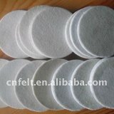 Felt Polishing Discs Made From Raw Wool