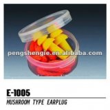 Mushroom Type Hearing Protection Earplug