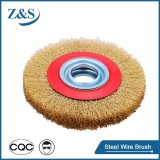 Crimp Wire Circular Bronze Brushes