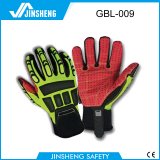 High Vis Slip Resistant Palm Safety Impact Gloves