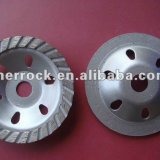 Silver Bowl-Shaped Grinding Cup Wheels