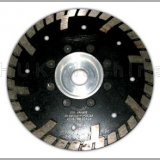 Turbo Blade with Reinforced Core and Protected Teeth with Flange