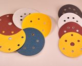 Abrasive paper disc