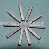 Diamond segment for gangsaw cutting kinds of marble