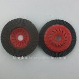 Brown Aluminium Oxide Flap Disc Bor Alloy Cast Iron