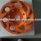 High Frequency L  Diamond Cup Cutting wheel