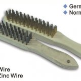 Steel Wire Brush With Wooden Handle