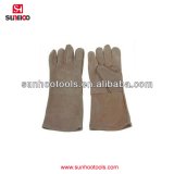 Long Leather Welding Safety Gloves